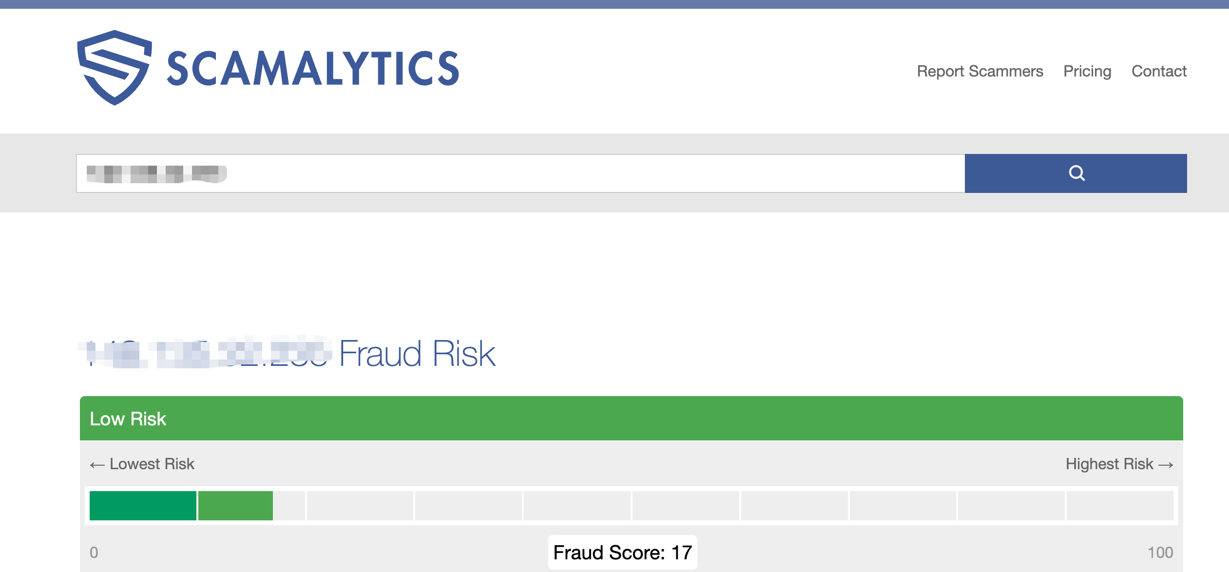 RackNerd服务器ip欺诈度