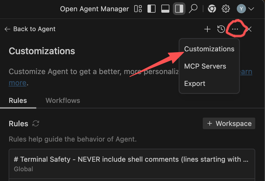 Rules-Customizations